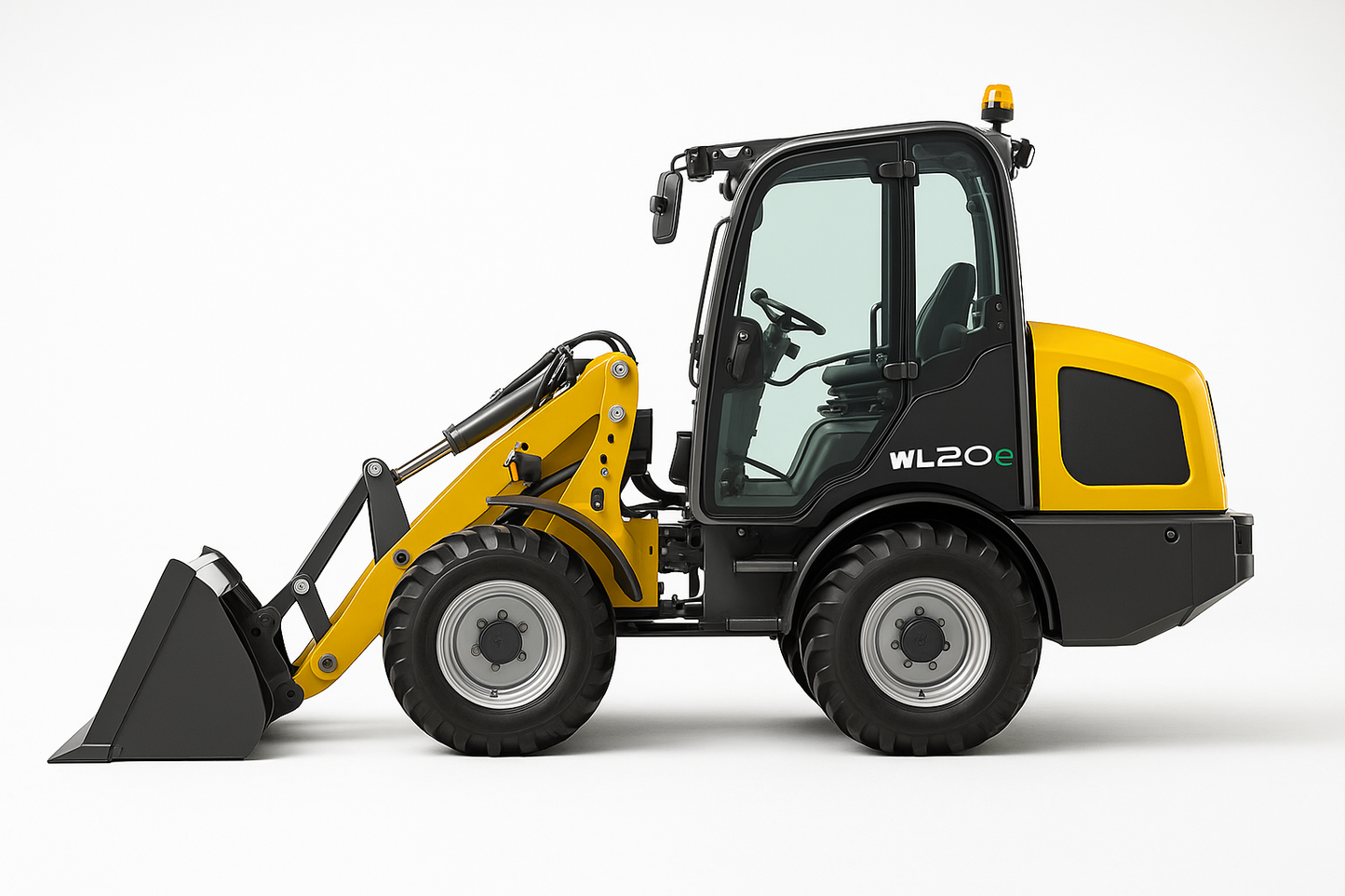 Bild: Elektro-Radlader WL20-E (0,2 m³)
Hintergrund weiß keine Logos