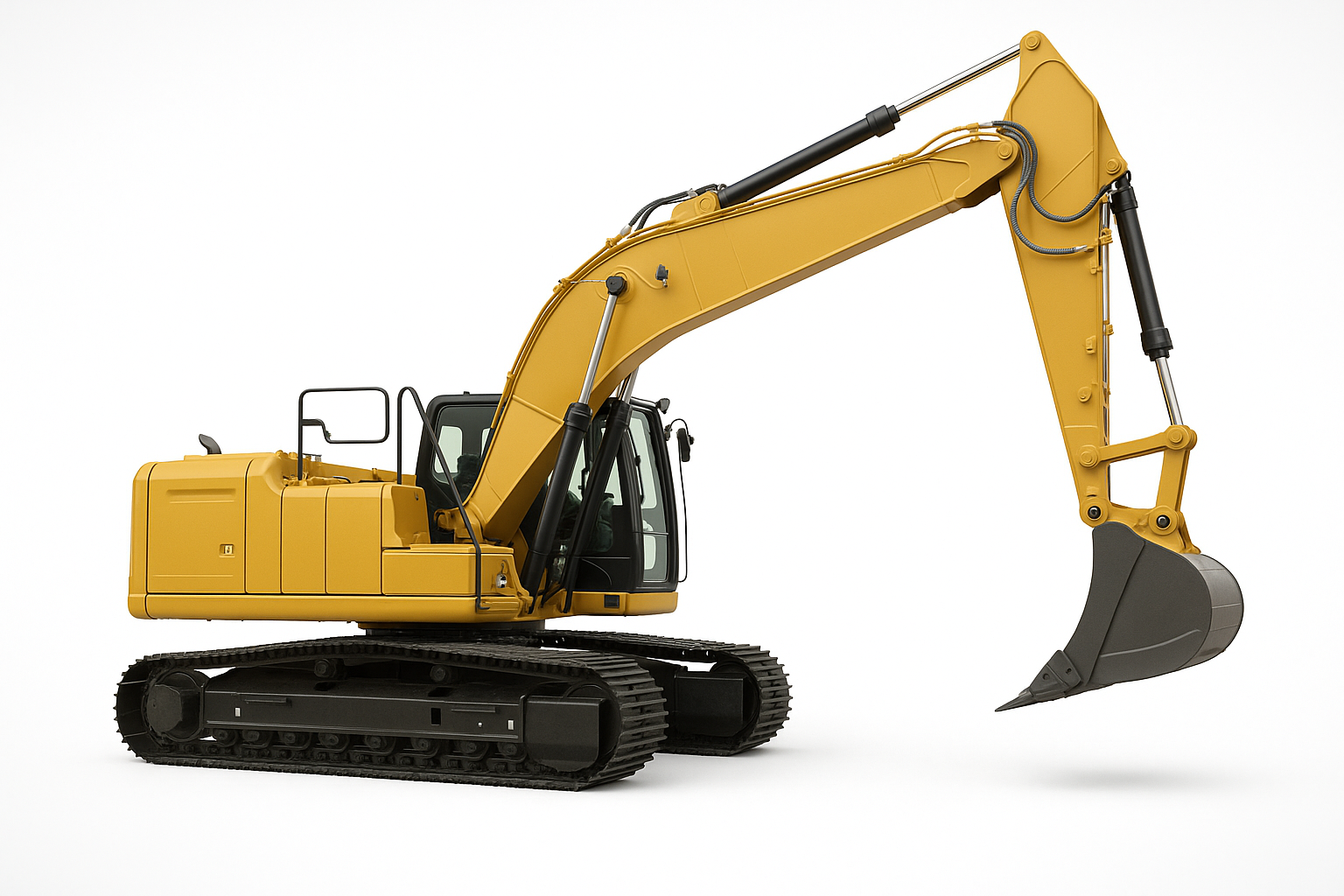 Bild: Kettenbagger Kettenbagger CAT 320 NG (21,9 t)

Hintergrund weiß und Logos entfernen