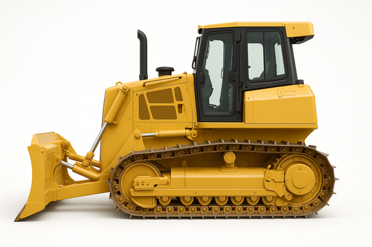 Bild Planierraupe CAT D4 (13,3 t)
Hintergrund weiß und Logos entfernen
