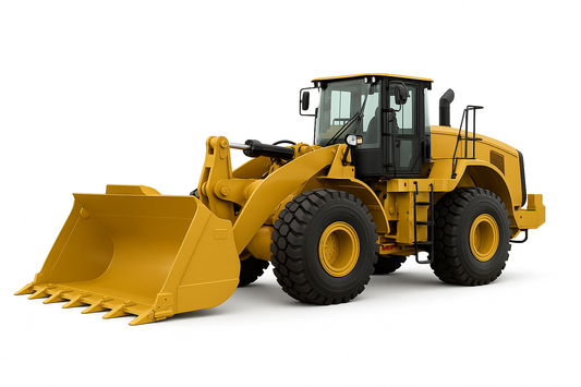 Produktbild Radlader CAT 966GC (4,2 m³)
Hintergrund weiß und Logos entfernen